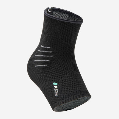 Tarmak By Decathlon | Adult Right/Left Ankle Proprioceptive Brace 500- Black 1