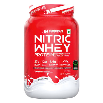 Bigmuscles Nutrition Nitric Whey Unflavoured