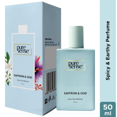 Puresense Saffron And Oud Long Lasting Fragrance Eau De Parfum - For Women