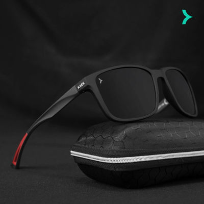 Eyewearlabs Men Sunglassses KAEN Myles Matte Grey Wayfarer