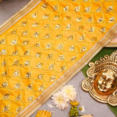ServDharm Mata Chunri - Yellow
