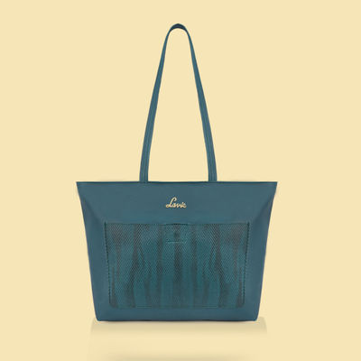 Lavie Women's Synthetic Tote Handbag - M | Textured Design