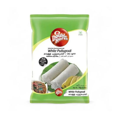 Double Horse Puttupodi White
