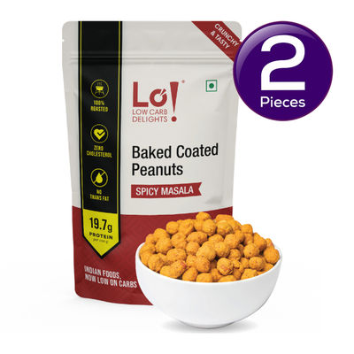 PC Baked Coated Peanuts 50 g  X 2 Combo