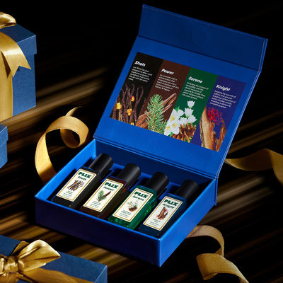 Plix Aura Luxury Perfumes - Serene, Shots, Knight, Power - Premium Long Lasting Fragrance - Pack Of 4
