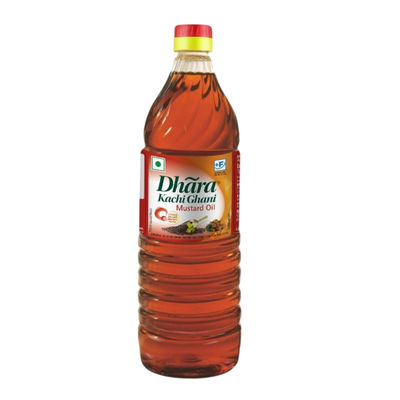 Dhara Kachi Ghani Mustard Oil | Bottle