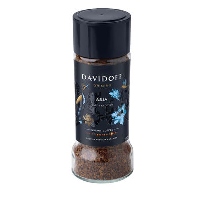 Davidoff Origins Asia Arabica and Robusta Medium Roast Instant Coffee