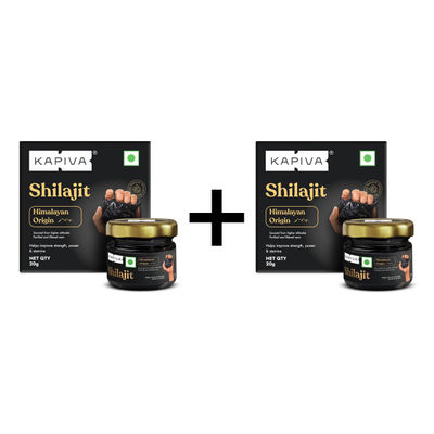 Kapiva Himalaya Shilajit 20 g X 2 Combo