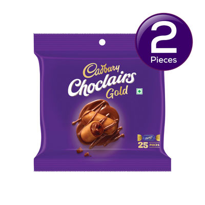 Cadbury Choclairs Gold Candy 130 g Combo