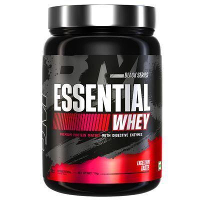 Big Muscles Nutrition Essential Whey Protein | Dutch Chocolate | Digestive Enzymes