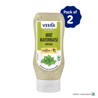 Veeba Chef's Special Veg Mayonnaise Eggless (875g) Combo | Pack of 2