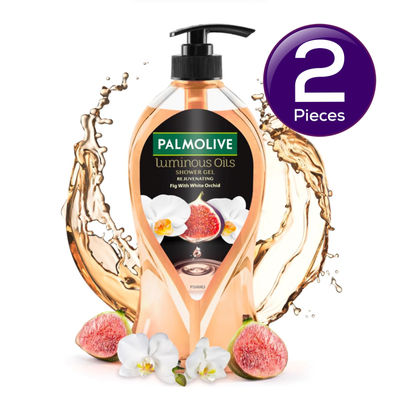 Palmolive Fig With White Orchid Luminous Oils Shower Gel 750 ml Combo
