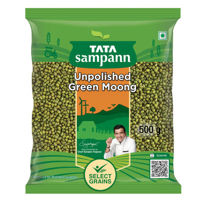 Tata Sampann Unpolished Green Moong Whole