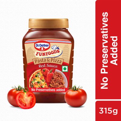 Dr. Oetker FunFoods Pasta And Pizza Red Sauce Preservative Free