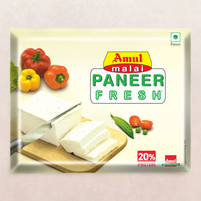 Amul Malai Fresh Paneer | Pouch