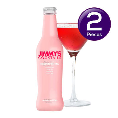 Jimmy's Cosmopolitan - Cocktail And Mocktail Mixer 250 ml X 2 Combo