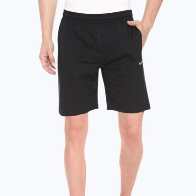 Pepe Jeans Men's Shorts Cotton Regular Fit Mid Rise Waist | Black - M