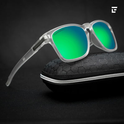 Eyewearlabs Men Sunglassses Crystal Green Wayfarer