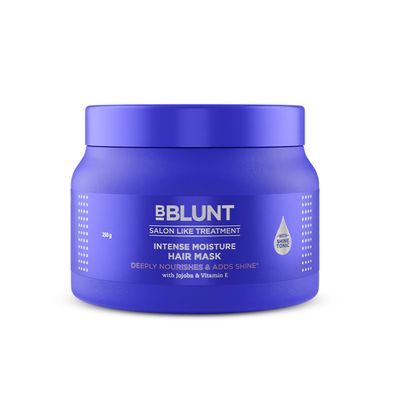 Bblunt Intense Moisture Hair Mask With Jojoba Oil & Vitamin E For Nourished & Shiny Hair