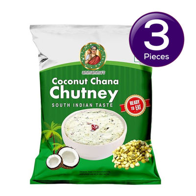 Aammamma'S Coconut Chana Chutney 100 g Combo