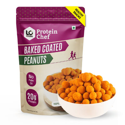 Protein Chef Baked Coated Peanut Guilt Free Healthy Snacks Tasty Masala Peanuts Roasted Baked Namkeen