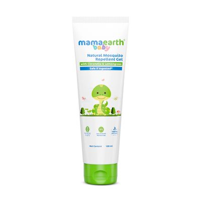 Mamaearth Natural Mosquito Repellent Gel Baby For Kids | 0+ months