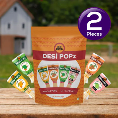 GO DESi - POPz  Assorted POPz | 4 Flavours 20 pc Combo