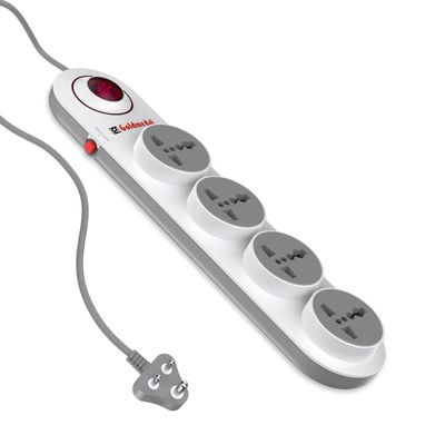 Goldmedal Logica-4X1 High Grade Surge Protector Spike Guard-2M cable (Colour May Vary)