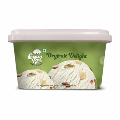 Cream Pot Dry Fruit Delight