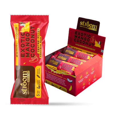 Stroom Exotic Mango Coconut Protein Bars
