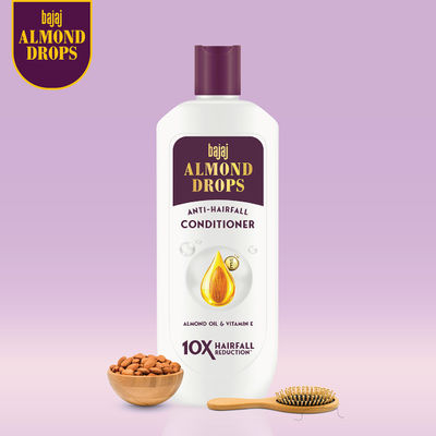 Bajaj Almond Drops Anti Hairfall Conditioner With Almond Oil And Vitamin E
