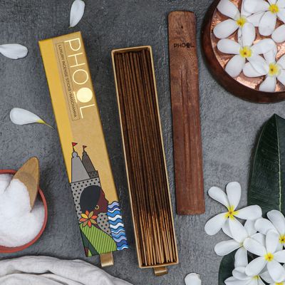 Phool Nagchampa Agarbatti 100% Natural Certified Incense Sticks