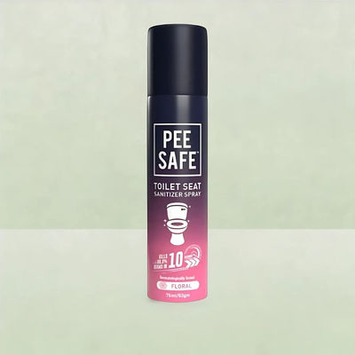 Pee Safe Toilet Seat Sanitizer Spray Floral