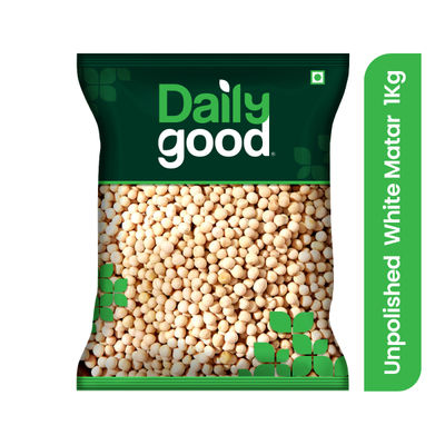 Daily Good Unpolished White Peas / Matar / Vatana