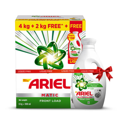Ariel Matic Detergent Powder Front Load | For Washing Machines