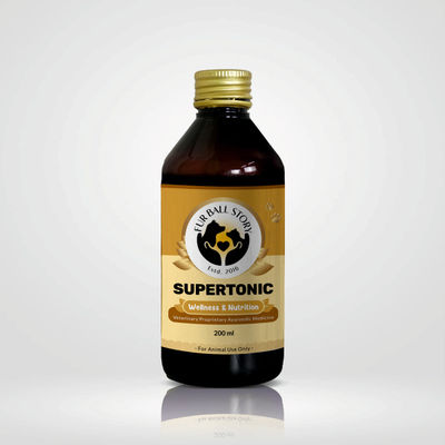 Fur Ball Story Supertonic Syrup, Ensures Head to Tail Wellness of Dogs & Cats