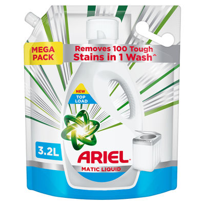 Ariel Stain Removal Top Load Washing Machine Detergent Liquid