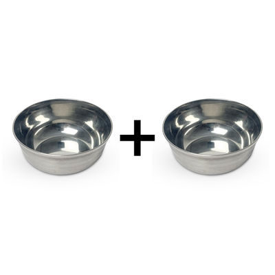 Bombay Kookware Stainless Steel Vati 1 pc X 2 Combo