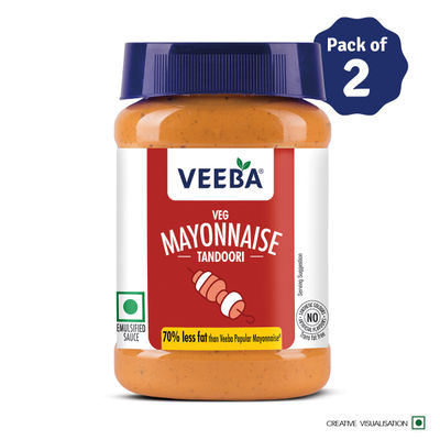 Veeba Veg Mayonnaise Tandoori (250g) Combo | Pack of 2