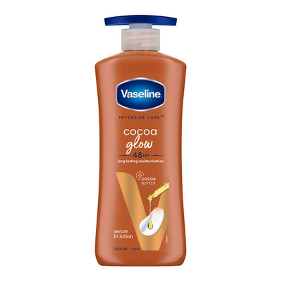 Vaseline Cocoa Glow Serum In Lotion100% Pure Cocoa & Shea Butter For Glowing & Soft Skin