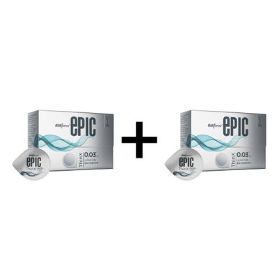 Manforce Epic Thinx Ultra Thin Condoms 10 pc X 2 Combo