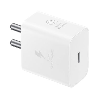 Samsung Original 25W Type-C Travel Adaptor Without Cable White