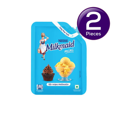 Nestle Milkmaid Mini Condensed Milk Easy Pour Pack 210 g Combo