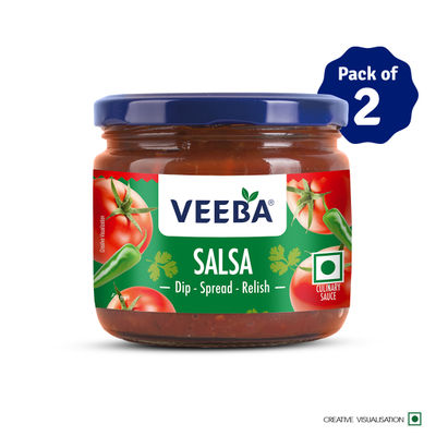 Veeba Salsa Dip (360g) Combo | Pack of 2