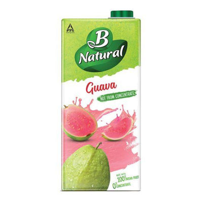 B Natural Guava Juice Tetrapack