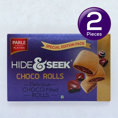 Parle Hide & Seek Choco Roll Choco Rolls 250 g Combo