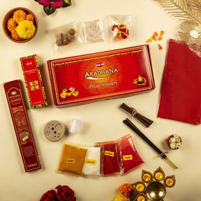 Hem Aradhana Puja Samagri Pack
