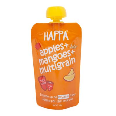 Happa Apple | Mango | Multigrain Puree