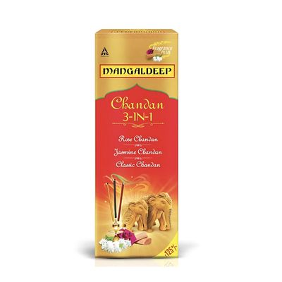 Mangaldeep Chandan 3 In 1 Agarbatti
