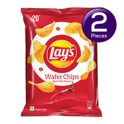 Lay's Wafer Chips Red Chilli 48 g Combo